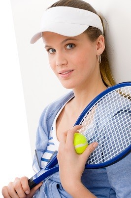 female tennis player